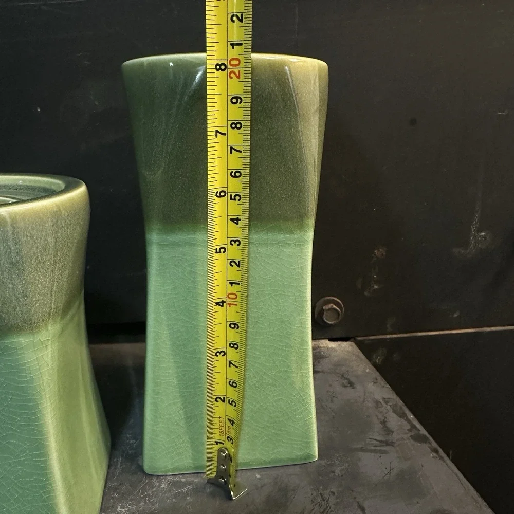 Partylite Nature's Garden Pillar Holder Pair 6" & 8"‎ EUC! - Picture 9 of 12